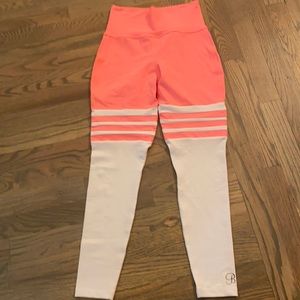 peach thigh high Bombshell leggings